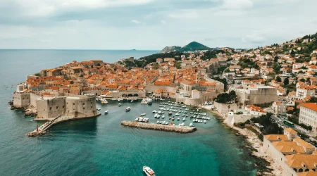 Dubrovnik aerial view